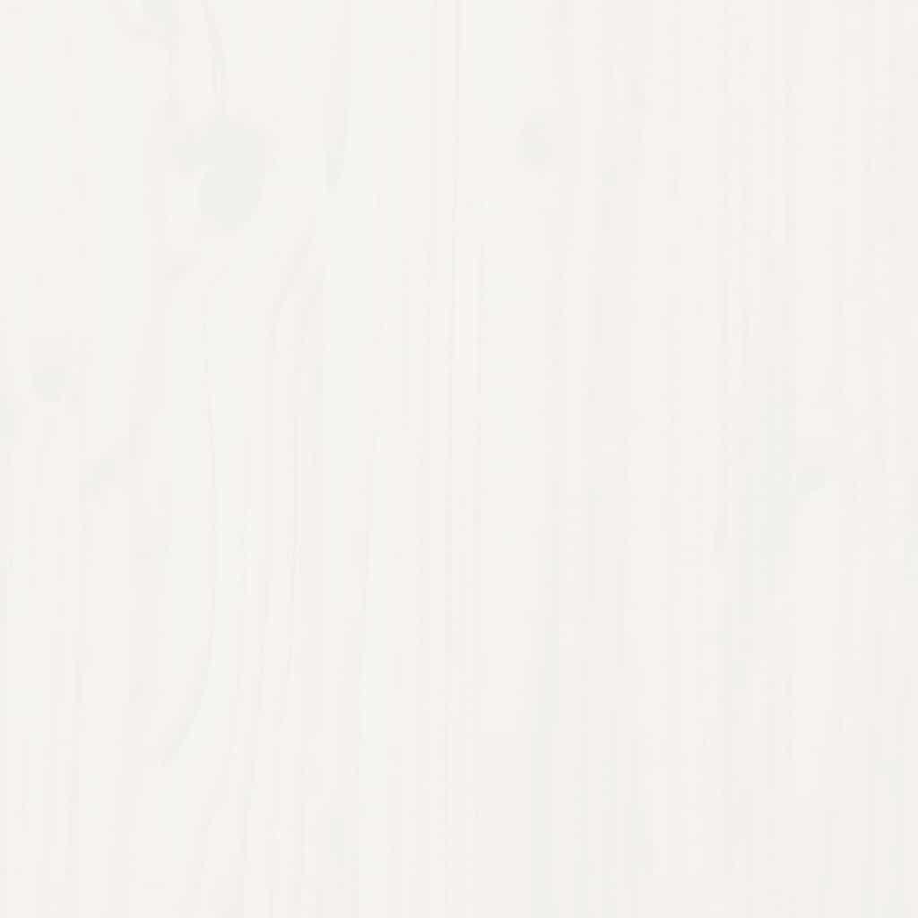 10pcs conjunto lounge jardim c/almofadões madeira maciça branco