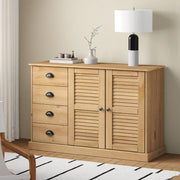 Aparador com gavetas VIGO 113x40x75 cm madeira de pinho maciça