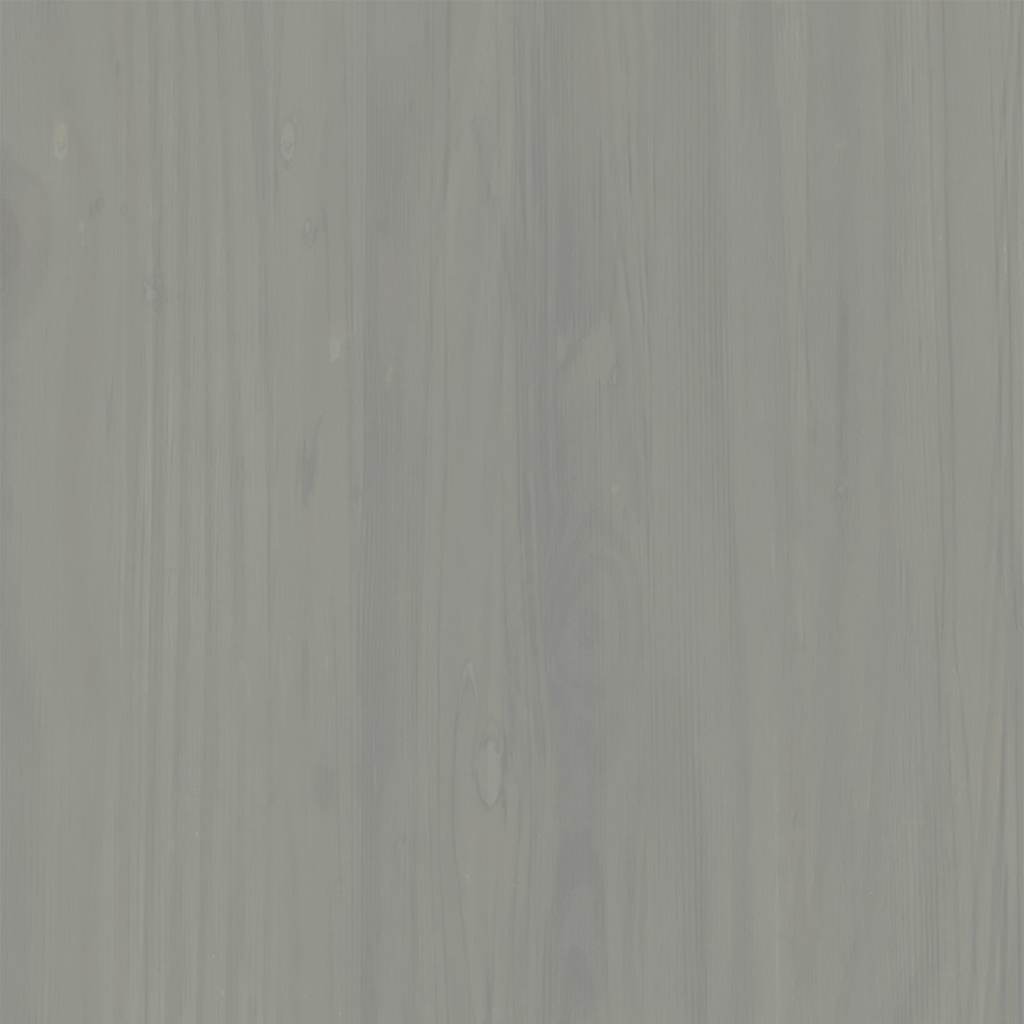 Estante VIGO 85x35x170 cm madeira de pinho maciça cinzento