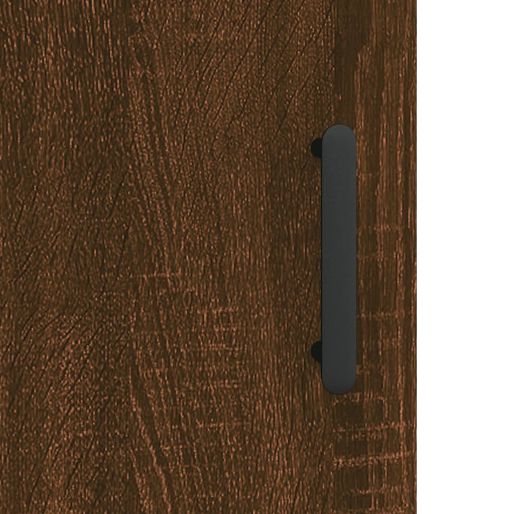 Aparador 69,5x34x90 cm derivados de madeira carvalho castanho