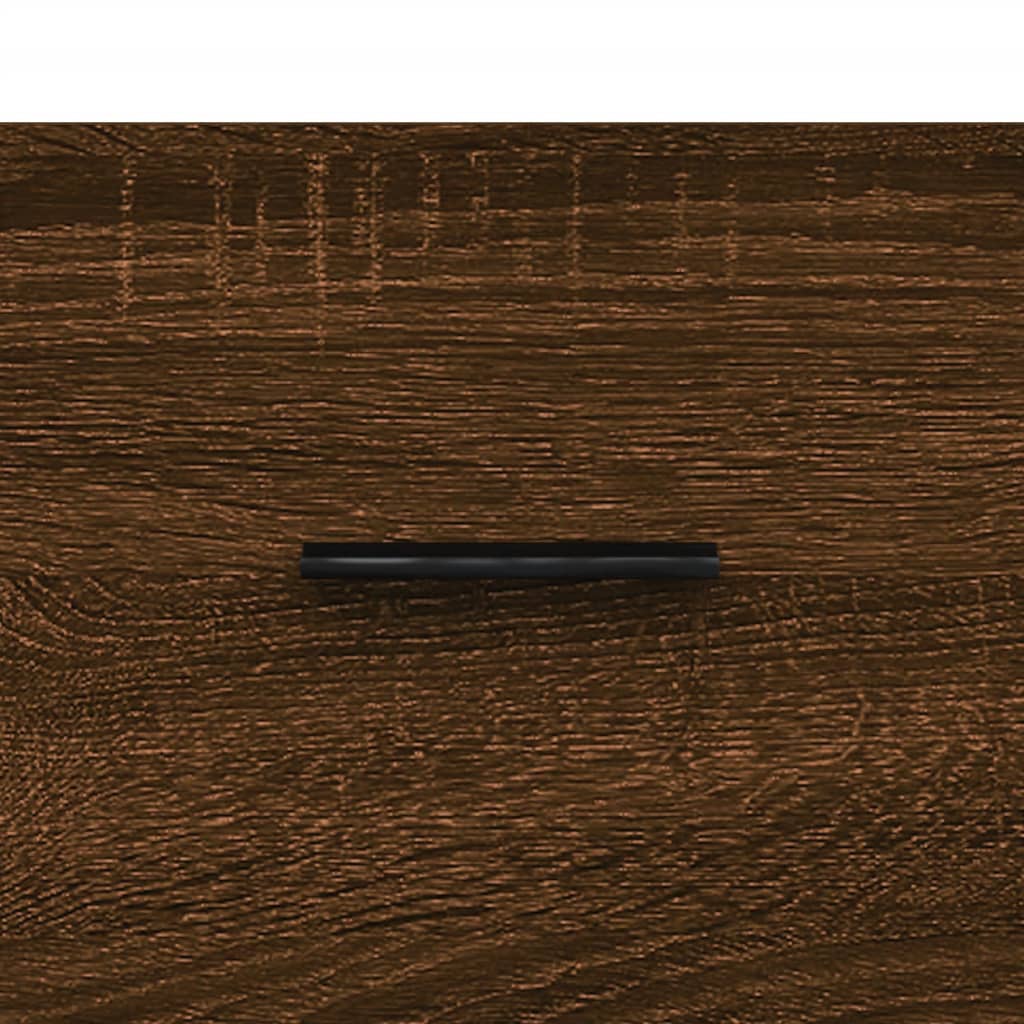 Aparador 69,5x34x90 cm derivados de madeira carvalho castanho