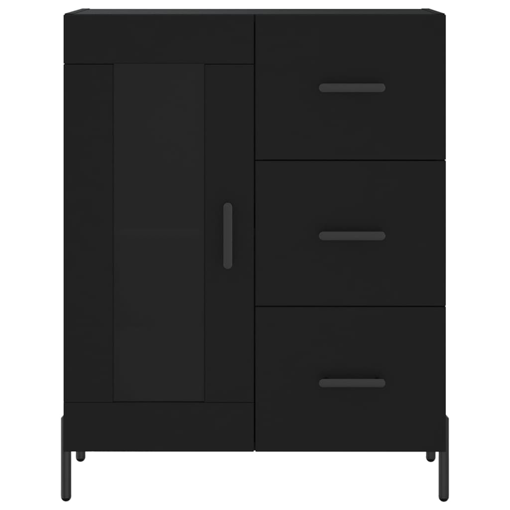 Aparador 69,5x34x90 cm derivados de madeira preto