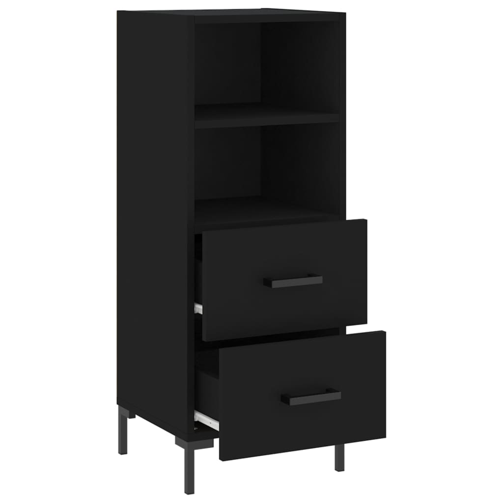 Aparador 34,5x34x90 cm derivados de madeira preto