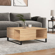 Mesa de centro 80x80x36,5 cm derivados madeira carvalho sonoma