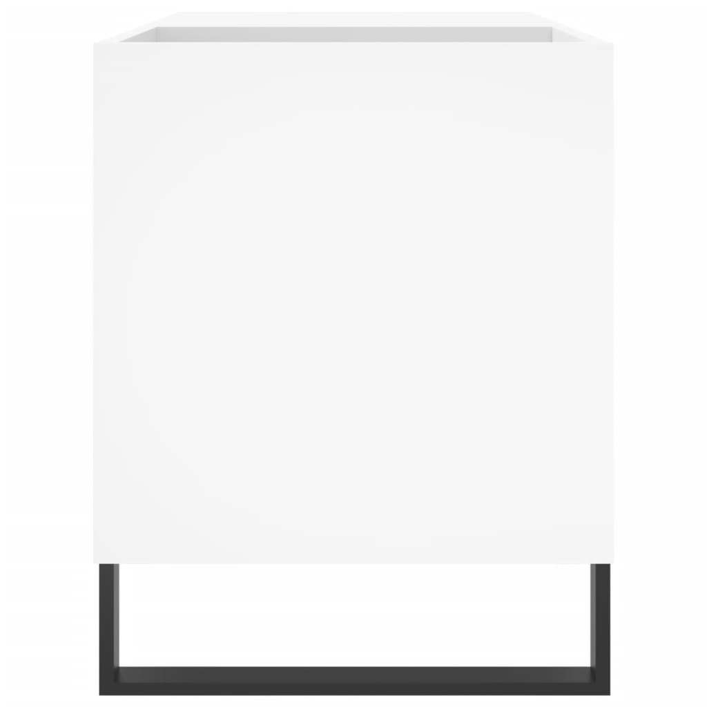 Armário para discos 85x38x48 cm derivados de madeira branco