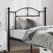 Cabeceira de cama 100 cm metal preto