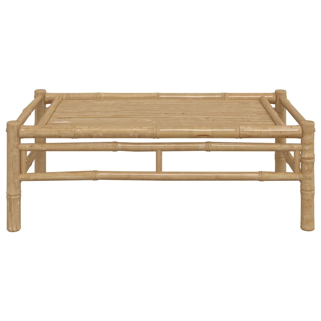 Mesa de centro para jardim 100x55x33 cm bambu