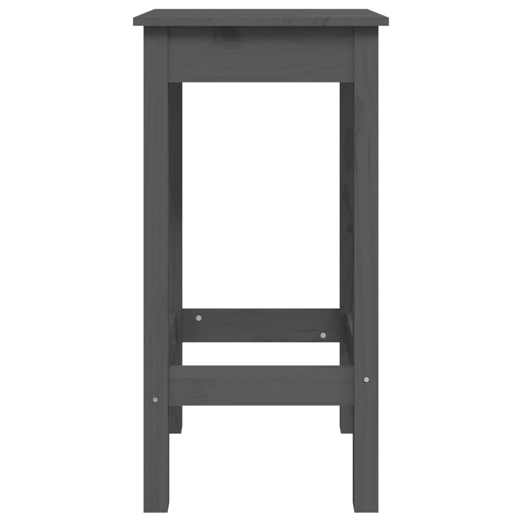 5 pcs conjunto de bar pinho maciço branco