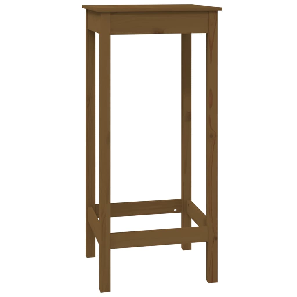 3 pcs conjunto de bar pinho maciço cinza