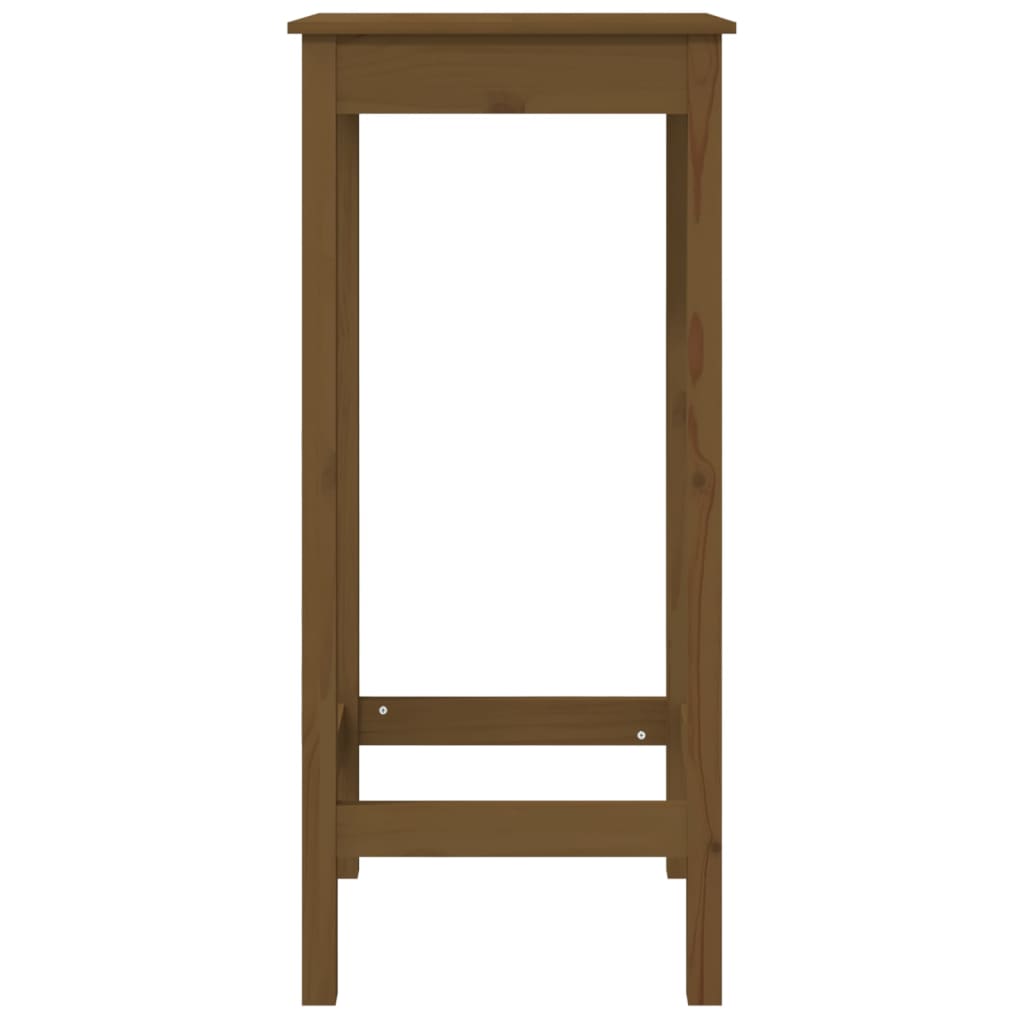 3 pcs conjunto de bar pinho maciço cinza