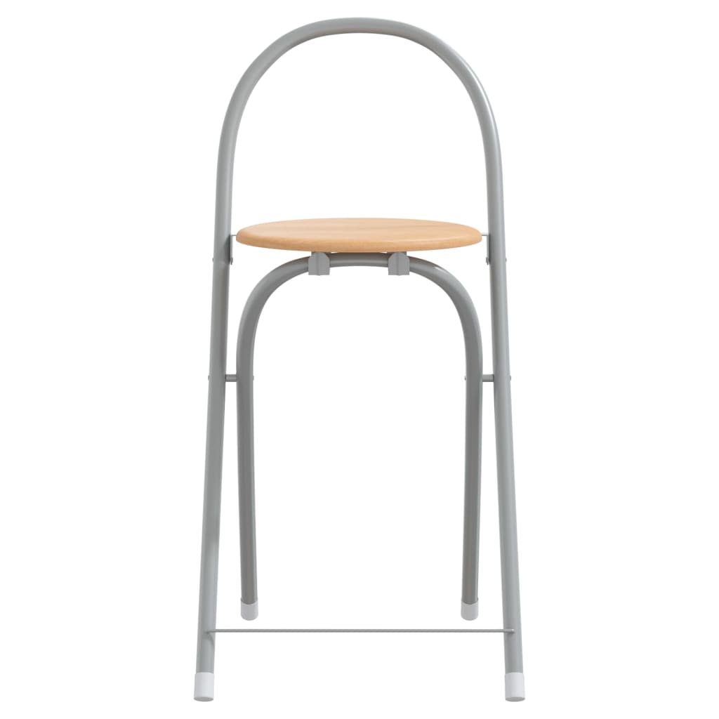 3 pcs conj. de bar derivados madeira/ferro cinzento e castanho