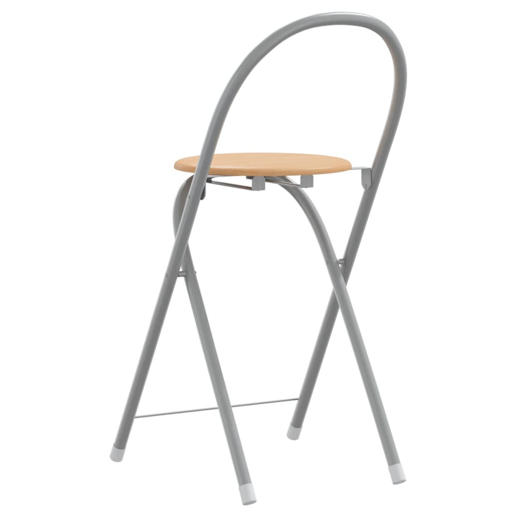 3 pcs conj. de bar derivados madeira/ferro cinzento e castanho