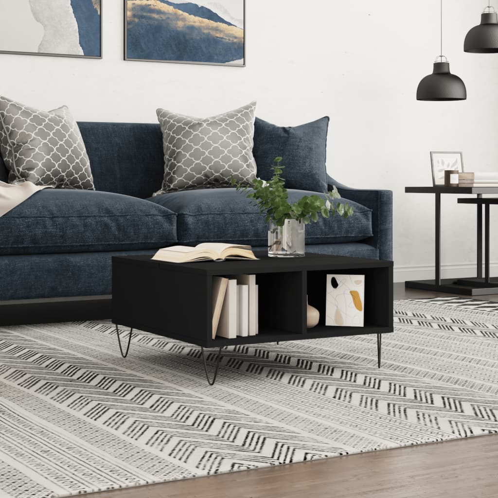 Mesa de centro 60x60x30 cm derivados de madeira branco