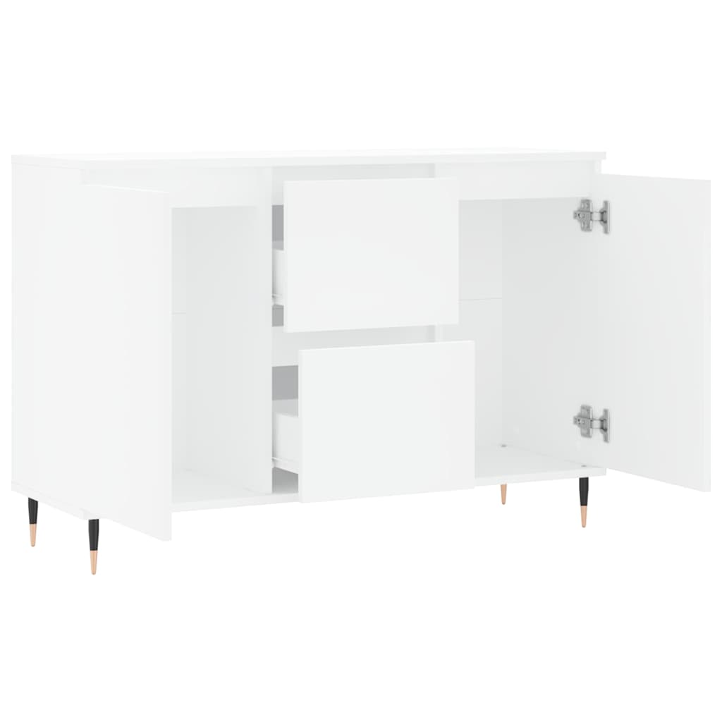 Aparador 101,5x35x70 cm derivados de madeira branco