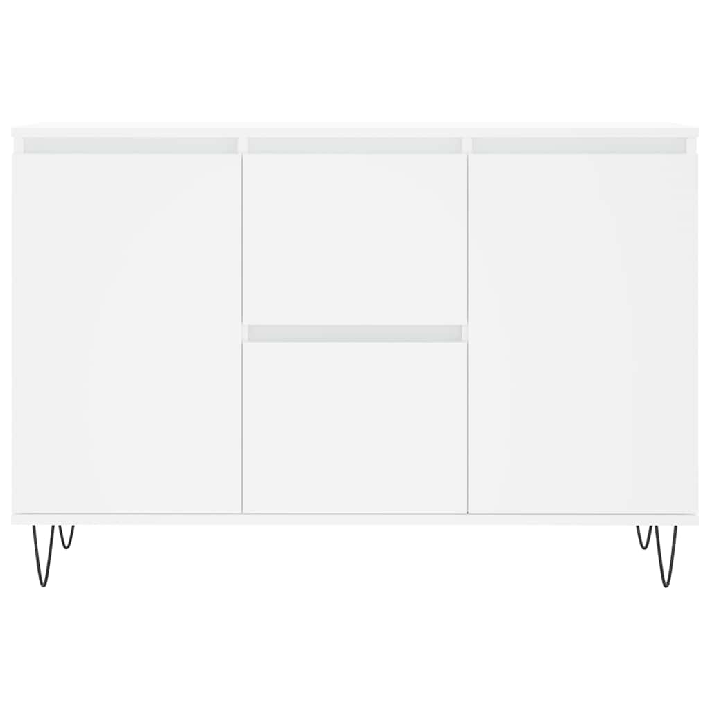Aparador 101,5x35x70 cm derivados de madeira branco
