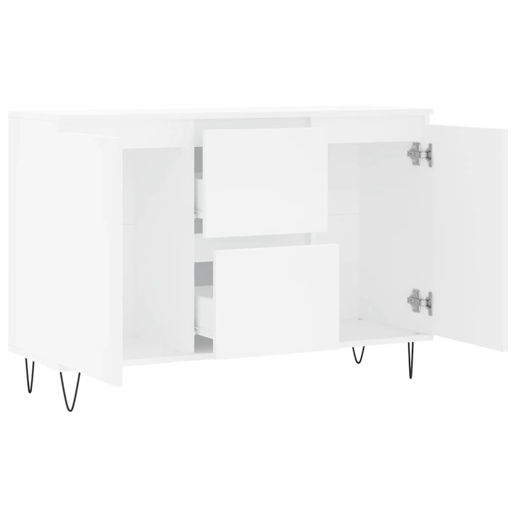 Aparador 101,5x35x70 cm derivados de madeira branco