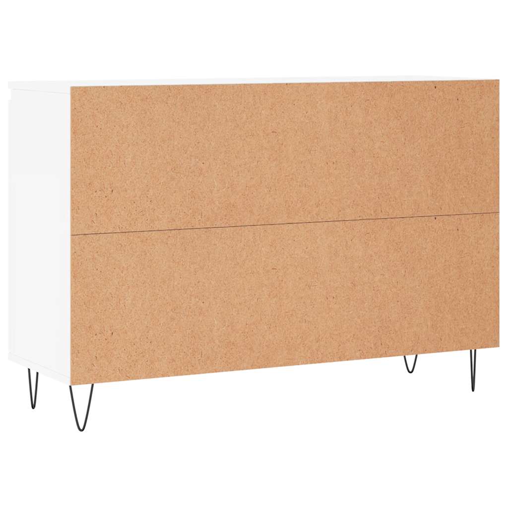 Aparador 101,5x35x70 cm derivados de madeira branco