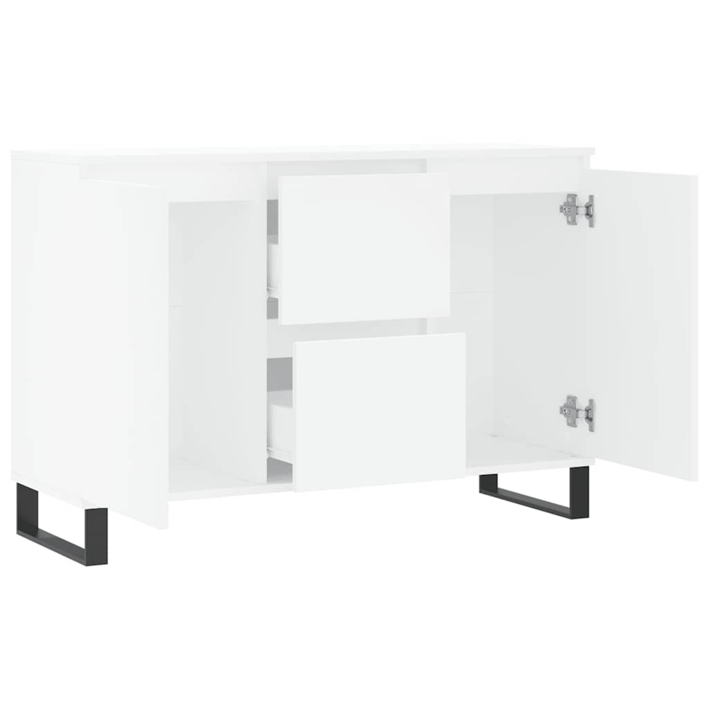 Aparador 101,5x35x70 cm derivados de madeira branco