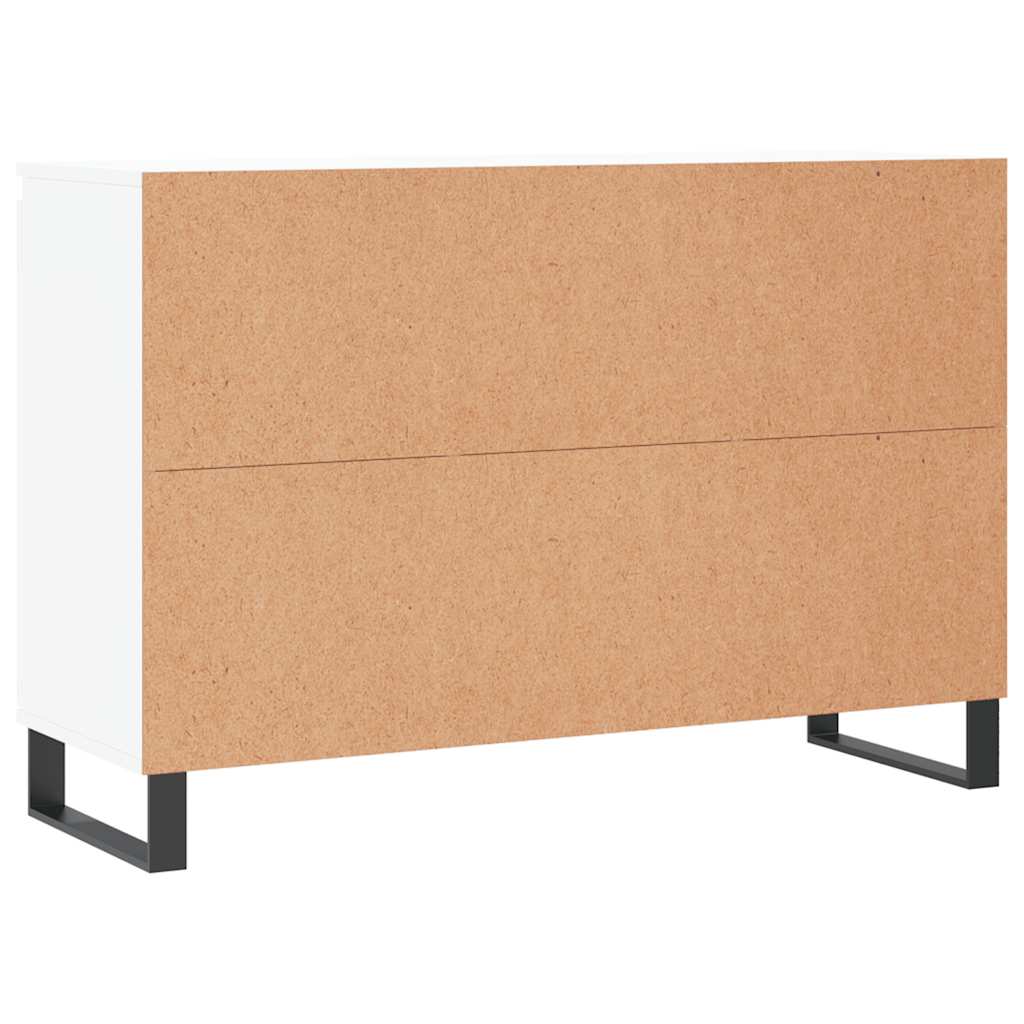 Aparador 101,5x35x70 cm derivados de madeira branco