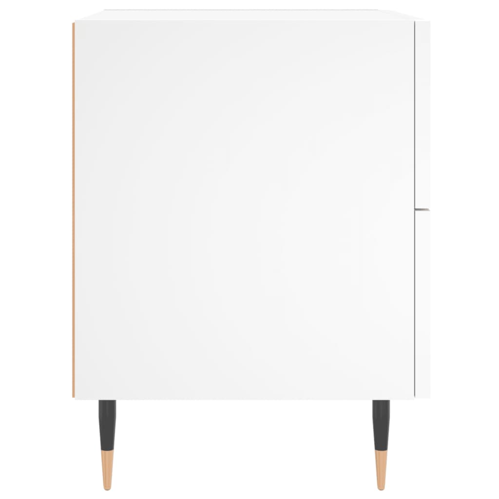 Mesa de cabeceira 40x35x47,5 cm derivados de madeira branco