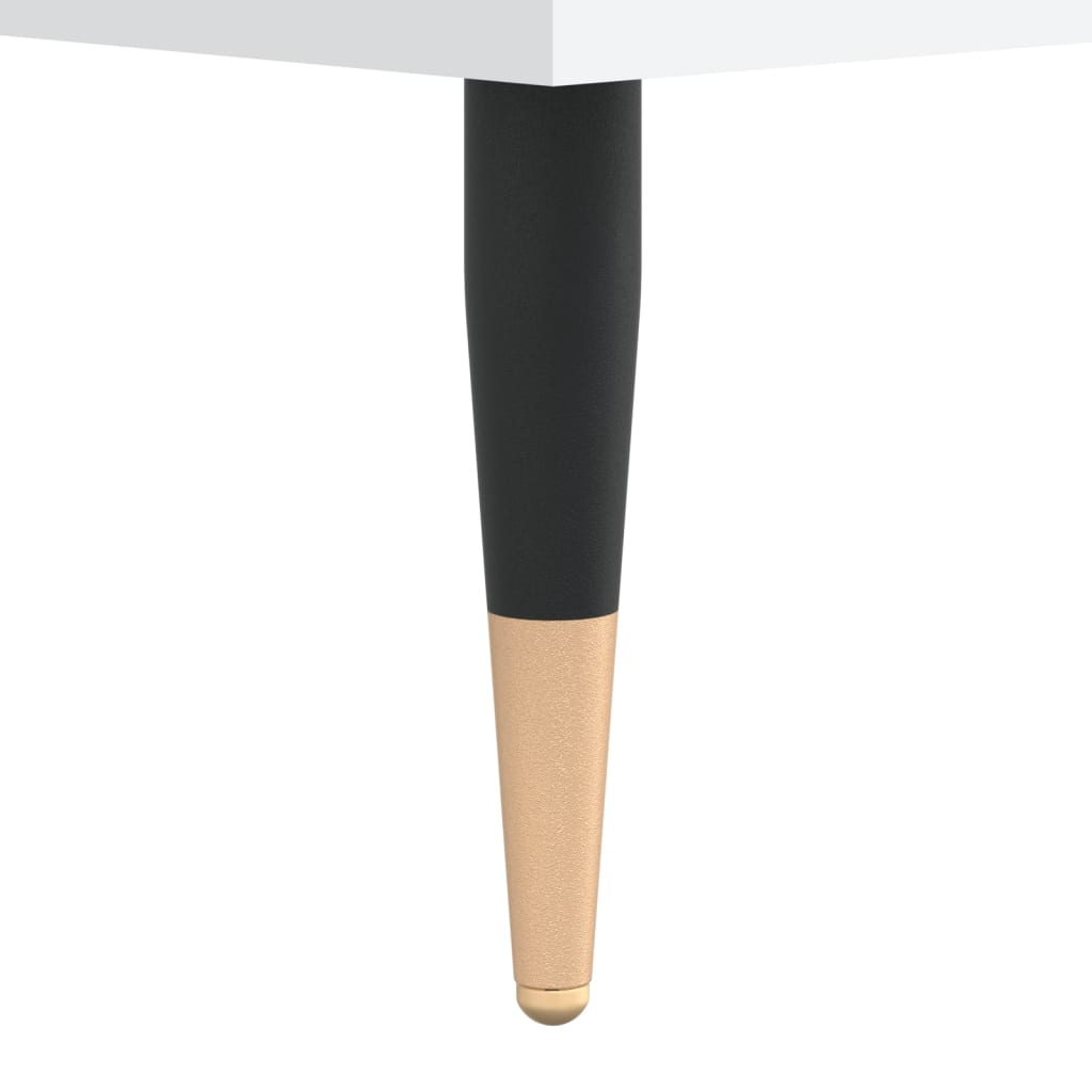Mesa de cabeceira 40x35x47,5 cm derivados de madeira branco