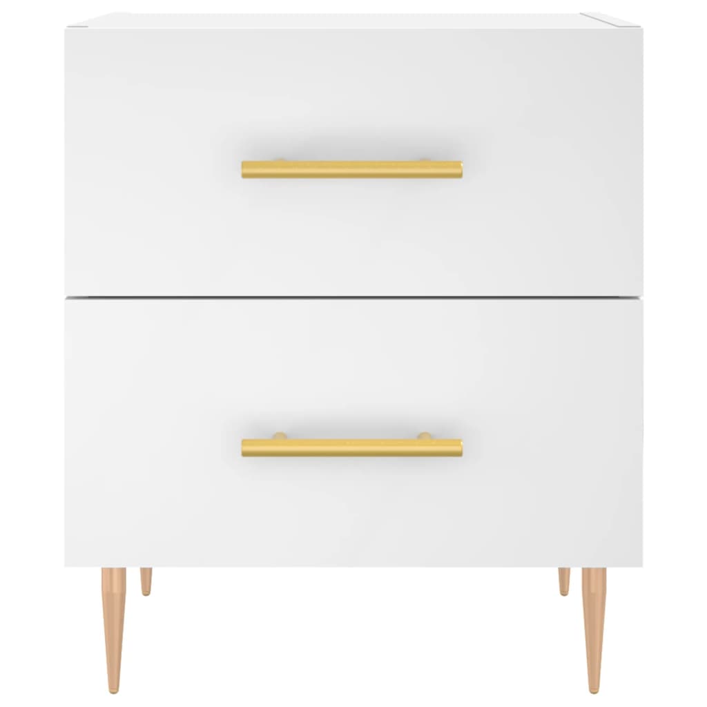 Mesa de cabeceira 40x35x47,5 cm derivados de madeira branco
