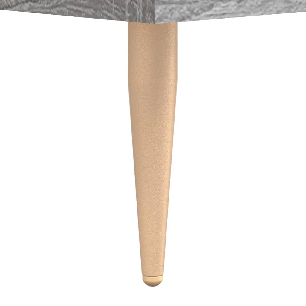 Mesa cabeceira 40x35x47,5 cm derivados madeira sonoma cinza