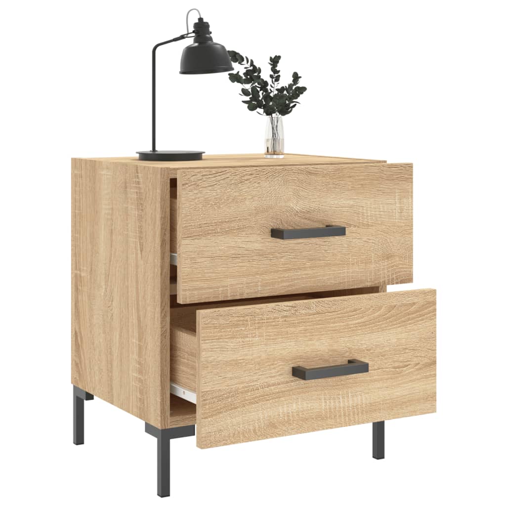 Mesa cabeceira 40x35x47,5 cm derivados madeira carvalho sonoma