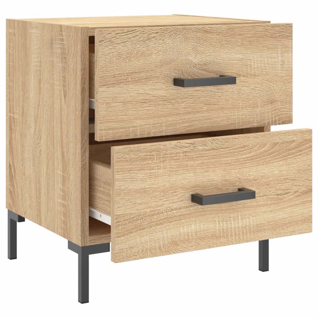 Mesa cabeceira 40x35x47,5 cm derivados madeira carvalho sonoma