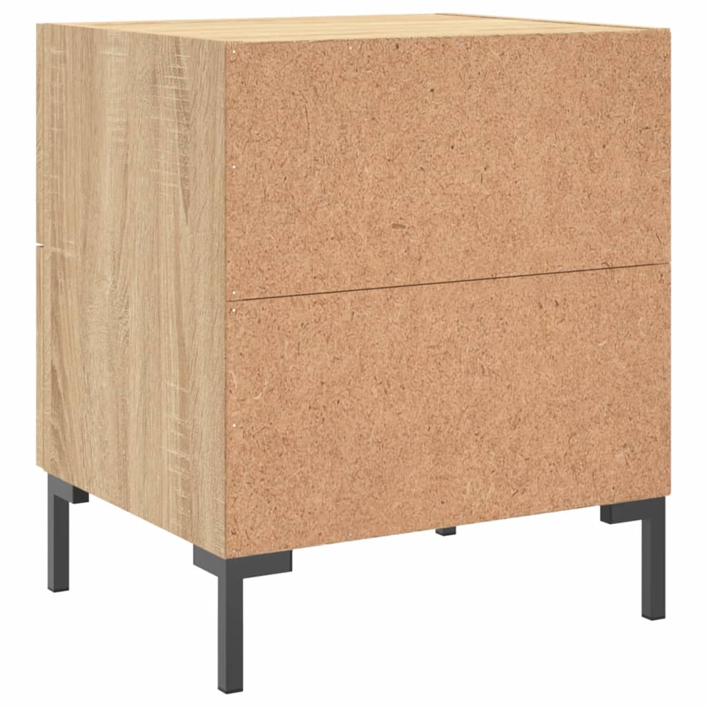 Mesa cabeceira 40x35x47,5 cm derivados madeira carvalho sonoma