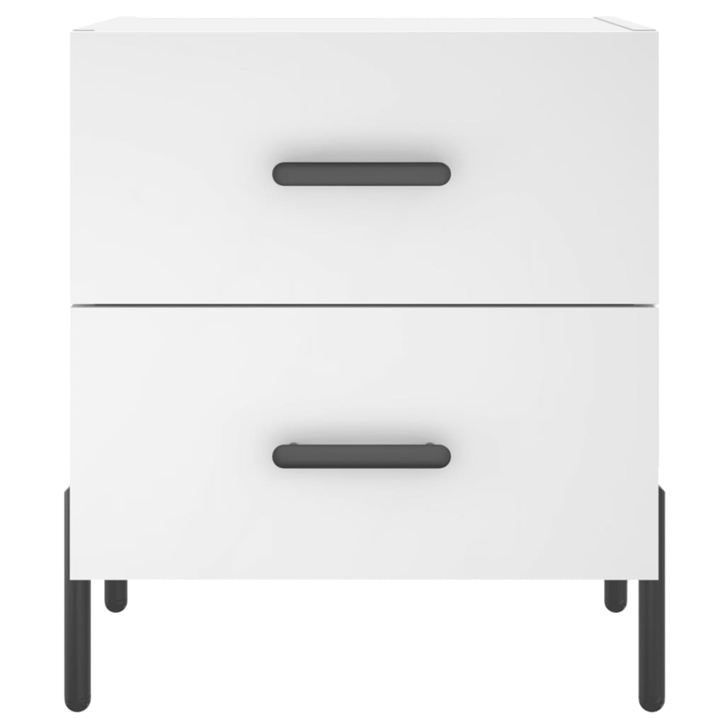 Mesa de cabeceira 40x35x47,5 cm derivados de madeira branco