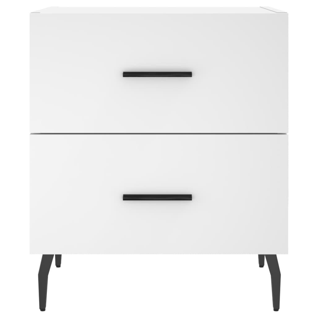 Mesa de cabeceira 40x35x47,5 cm derivados de madeira branco