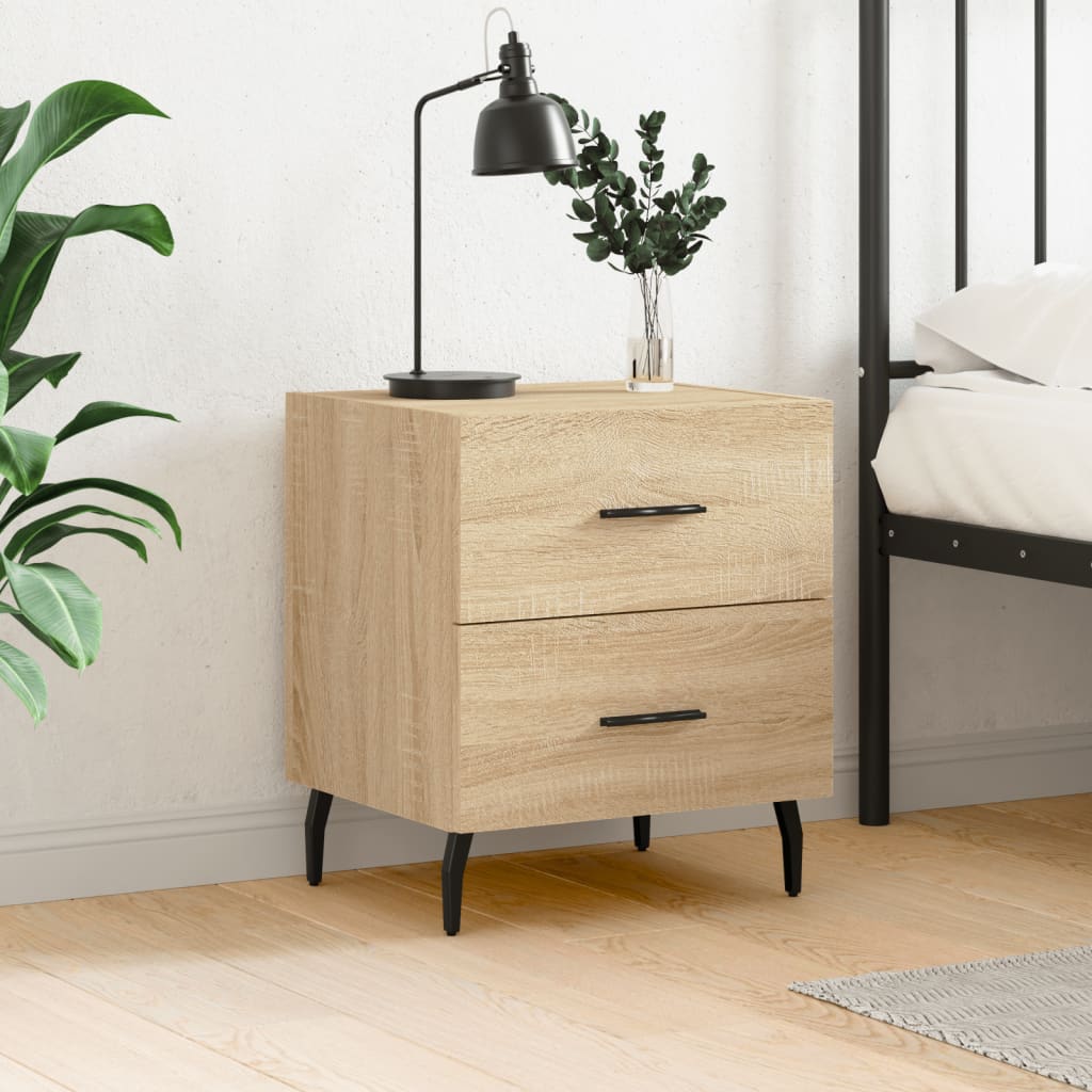 Mesa cabeceira 40x35x47,5 cm derivados madeira carvalho sonoma