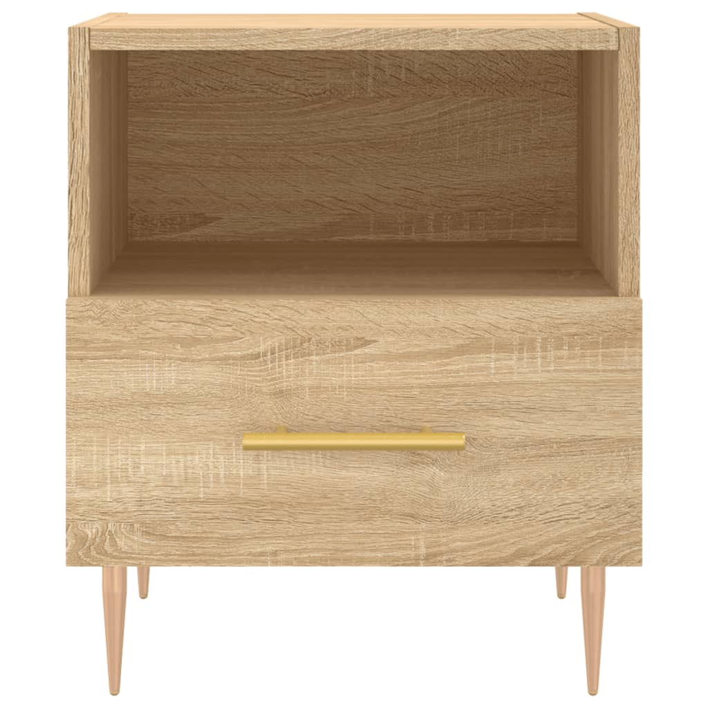 Mesa cabeceira 40x35x47,5 cm derivados madeira carvalho sonoma