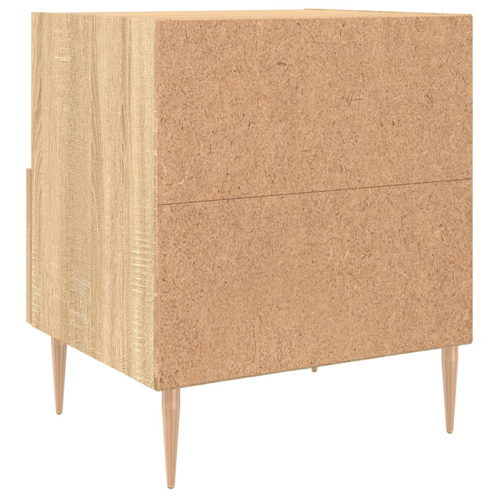 Mesa cabeceira 40x35x47,5 cm derivados madeira carvalho sonoma