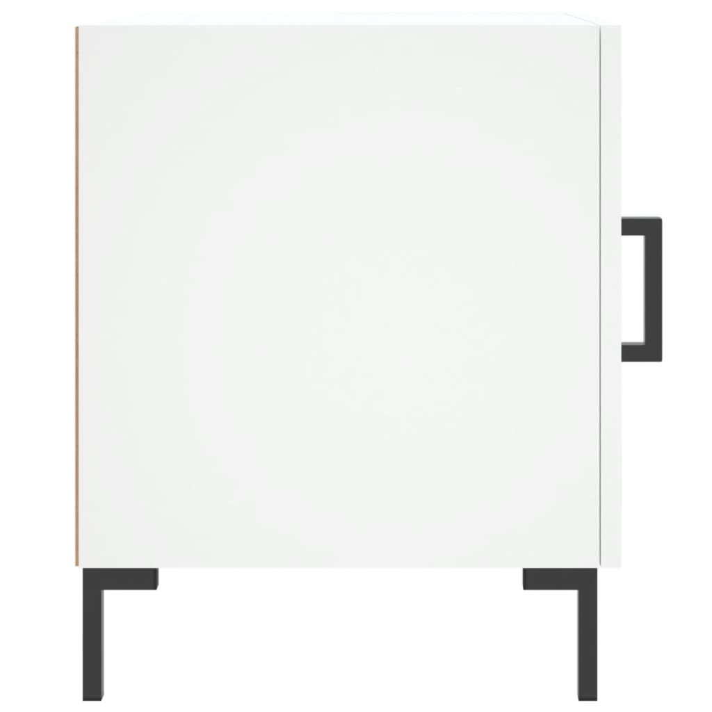 Mesa cabeceira 40x40x50 cm derivados de madeira branco
