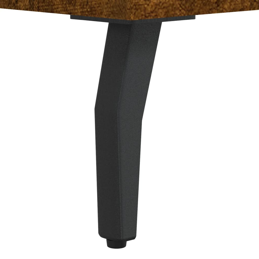 Mesa cabeceira 40x40x66 cm derivados de madeira carvalho fumado