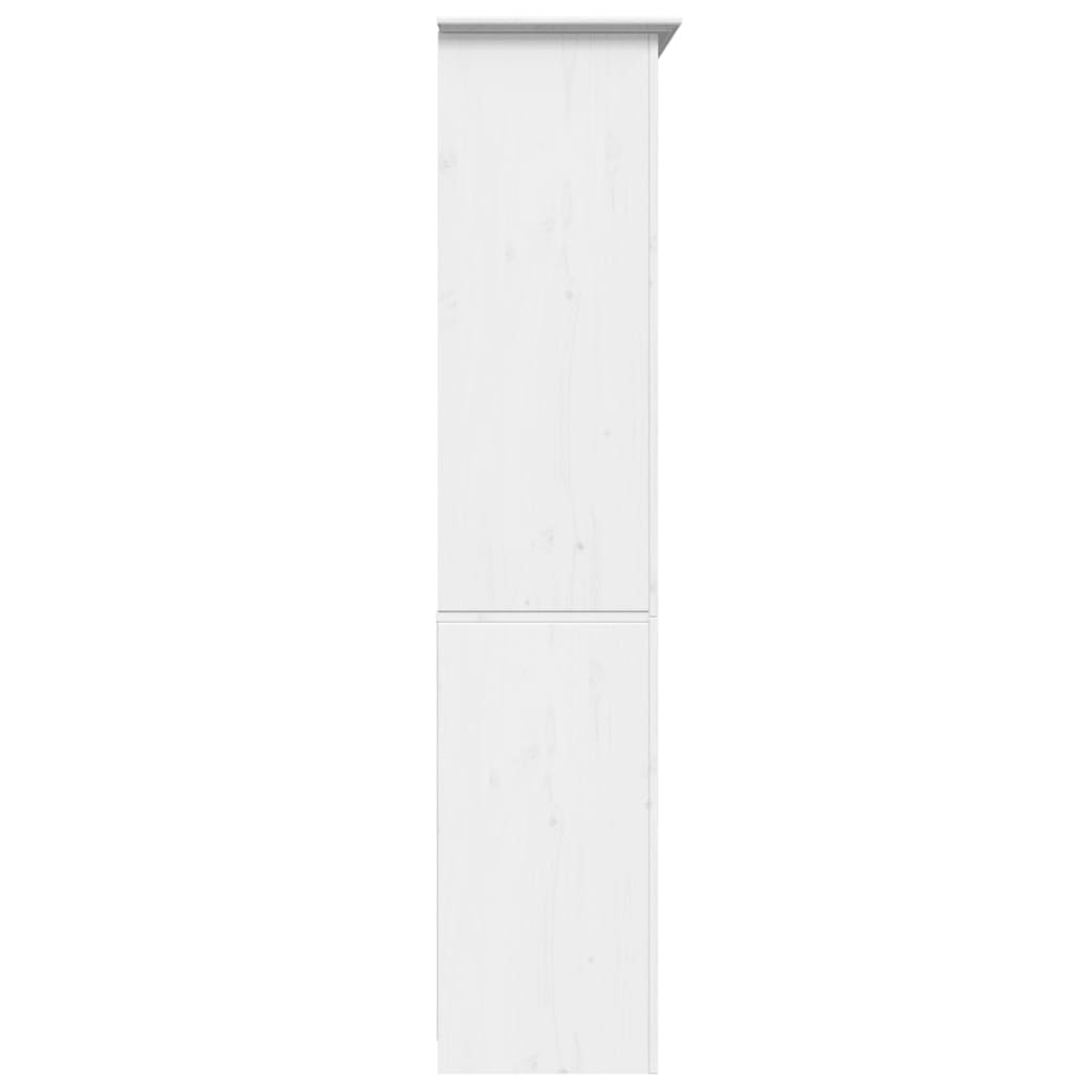 Estante BODO 82x40x173 cm madeira de pinho maciça branco