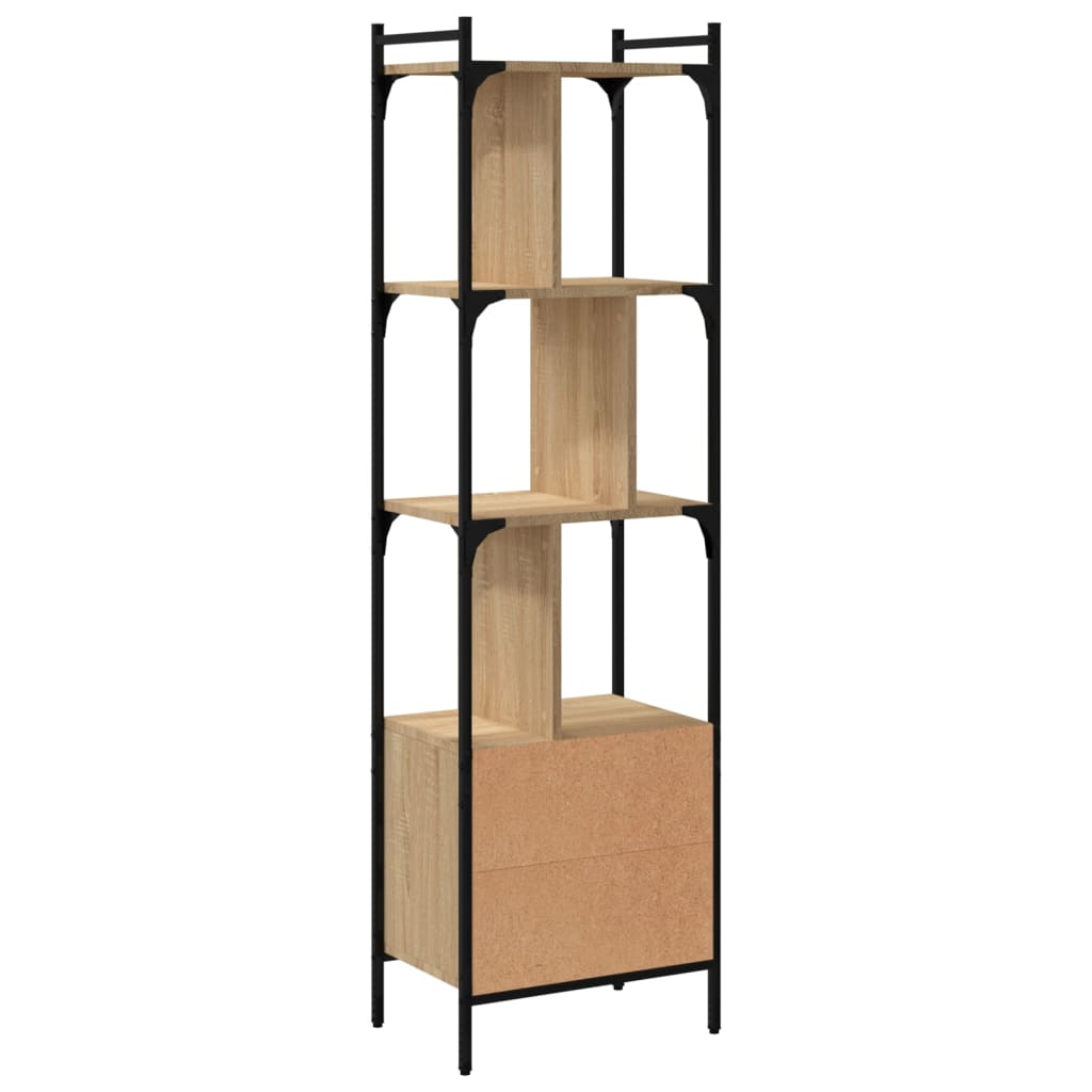 Estante c/ porta 44,5x30x154,5cm deriv. madeira carvalho sonoma