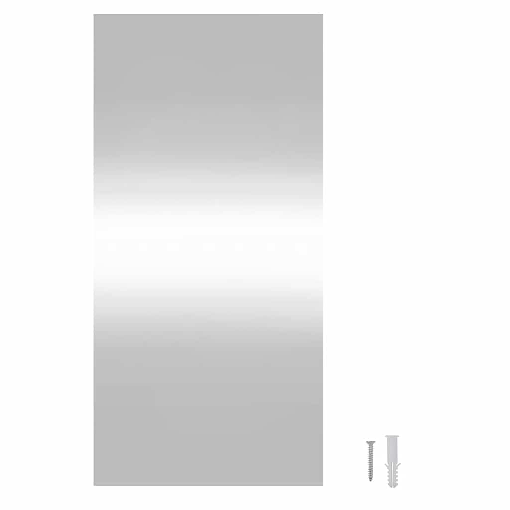 Espelho de parede retangular com luzes LED 30x60 cm vidro