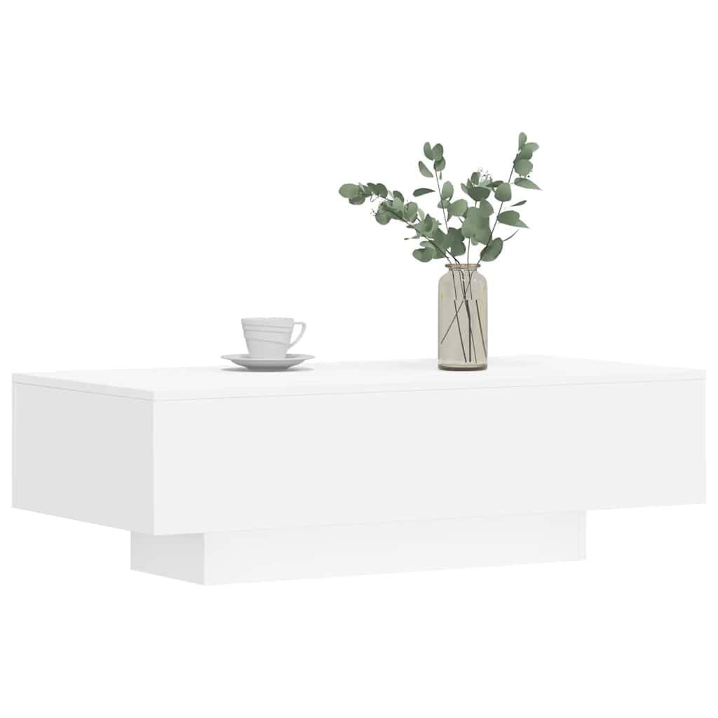 Mesa de centro 100x49,5x31 cm derivados de madeira branco
