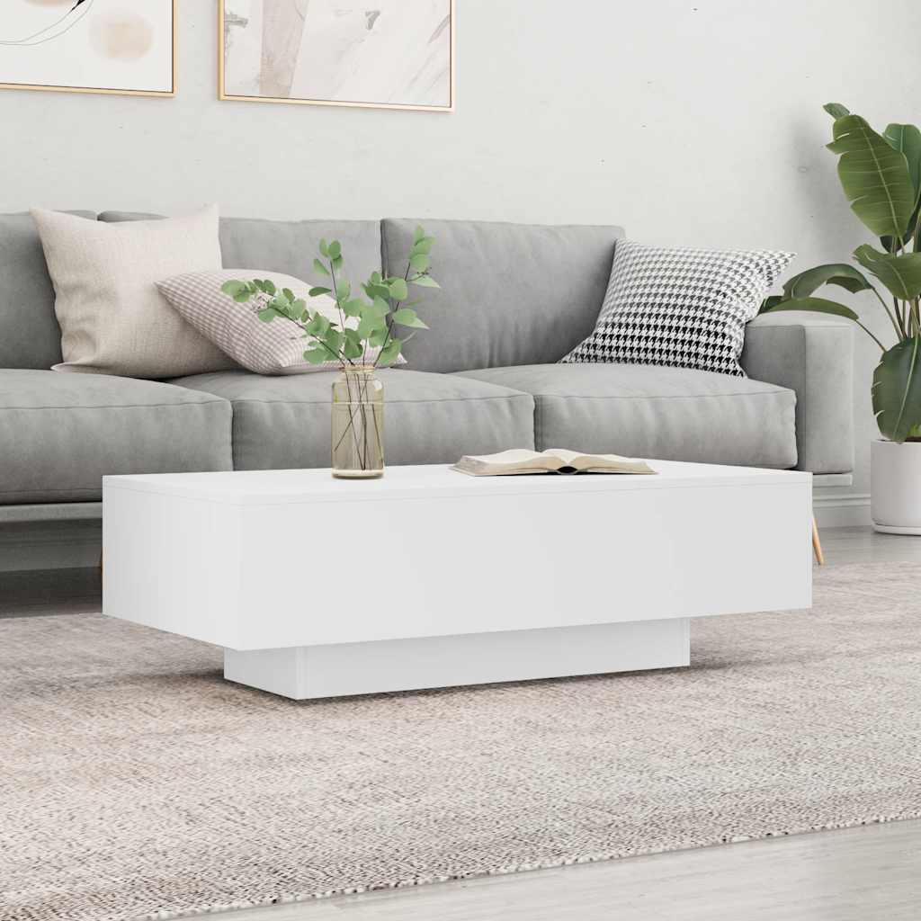 Mesa de centro 100x49,5x31 cm derivados de madeira branco