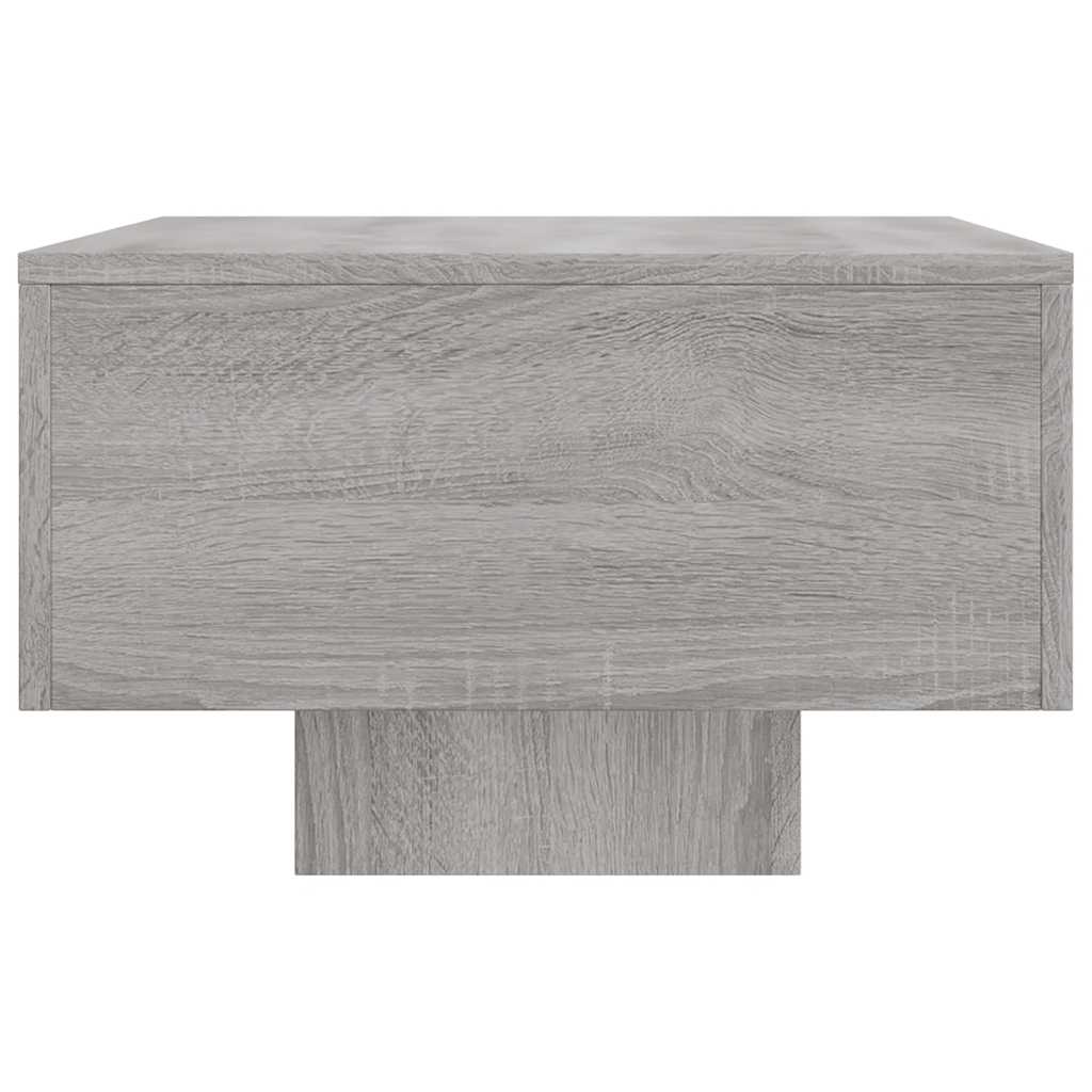 Mesa de centro 100x49,5x31 cm derivados de madeira cinza sonoma