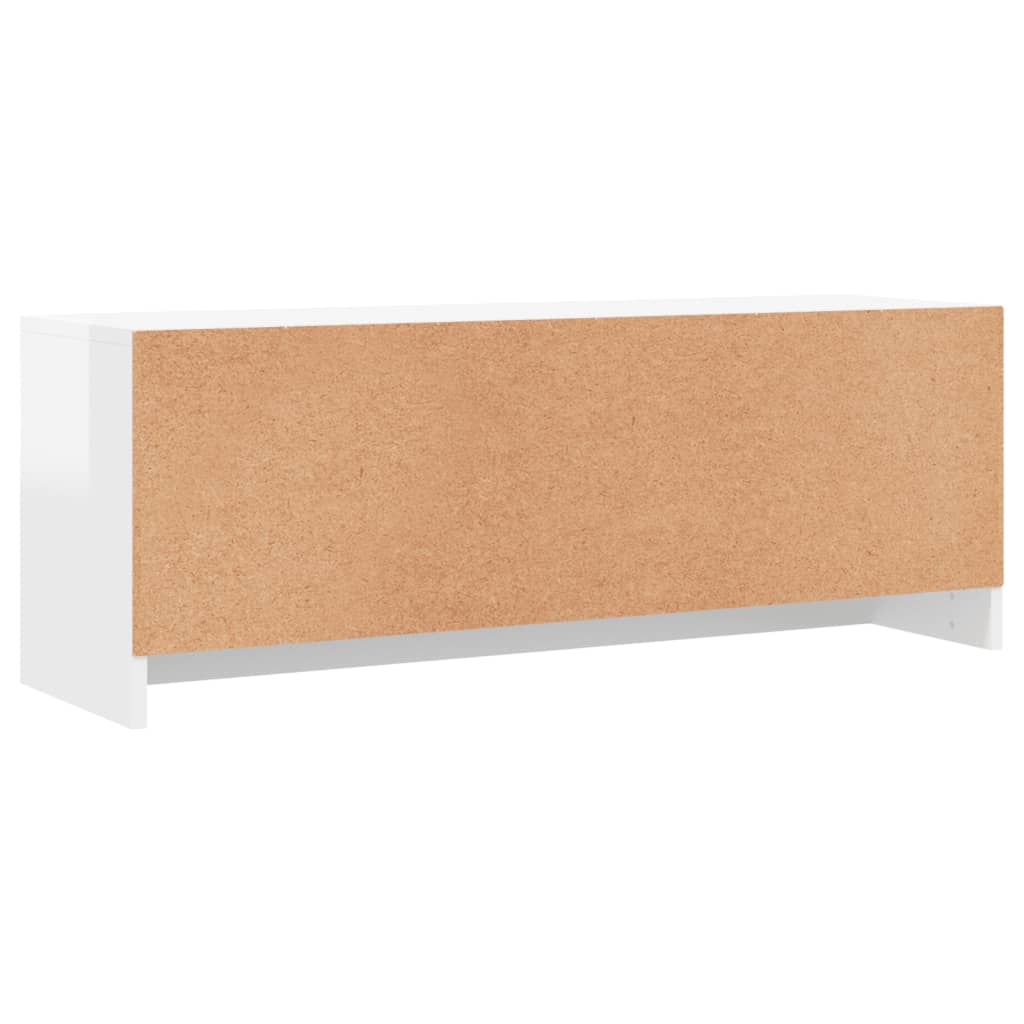 Móvel de TV 102x30x37,5 cm derivados de madeira branco