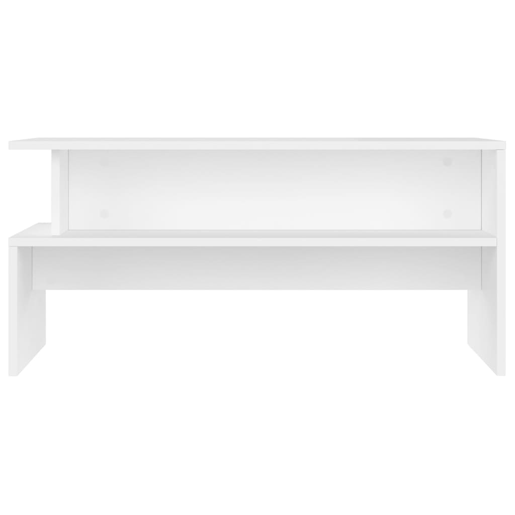 Mesa de centro 90x55x42,5 cm derivados de madeira branco