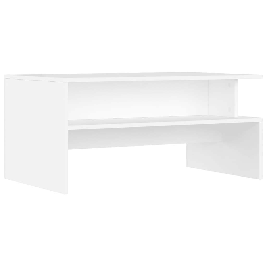Mesa de centro 90x55x42,5 cm derivados de madeira branco