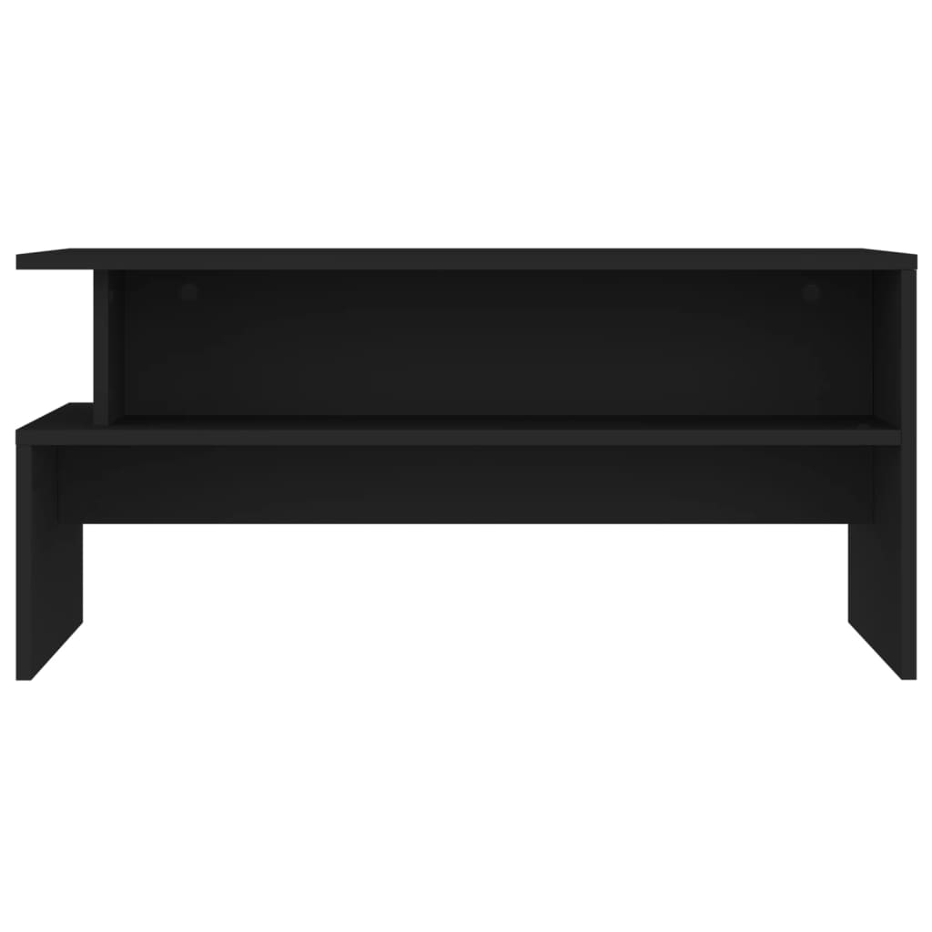 Mesa de centro 90x55x42,5 cm derivados de madeira preto