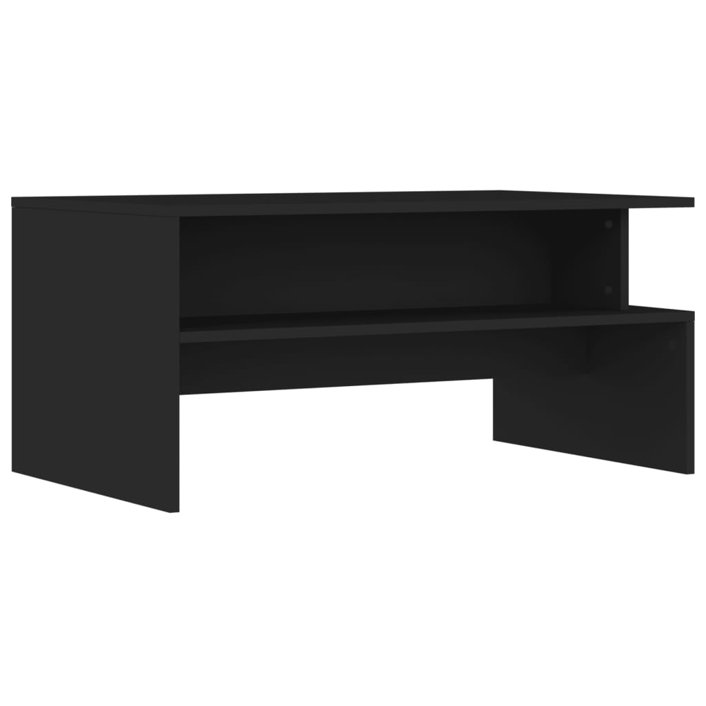 Mesa de centro 90x55x42,5 cm derivados de madeira preto