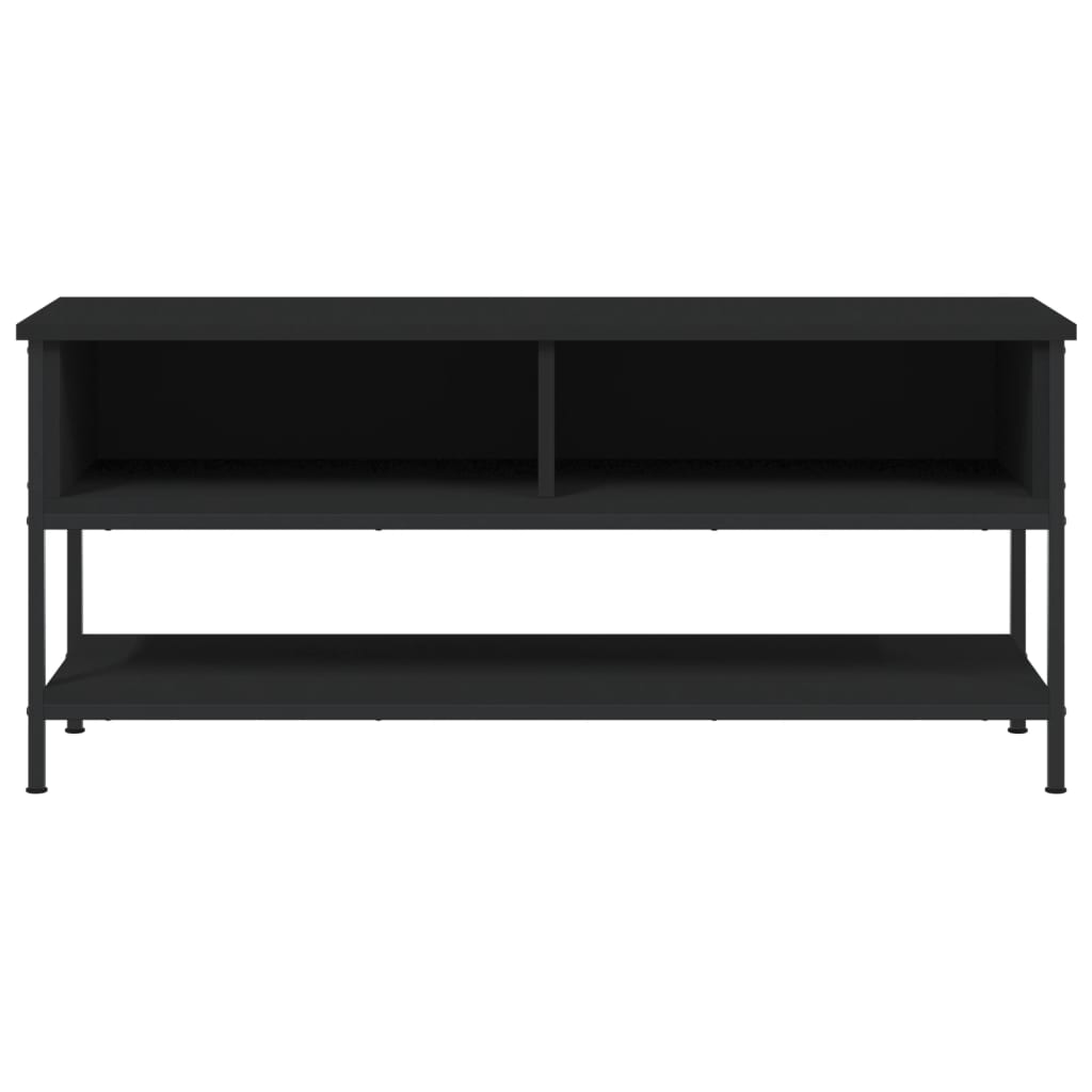Móvel de TV 100x35x45 cm derivados de madeira preto