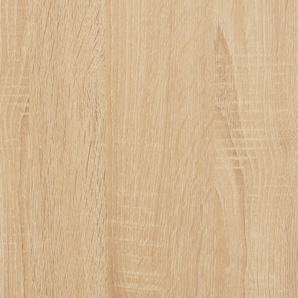 Mesa consola 160x30x75 cm deriv. madeira/ferro carvalho sonoma